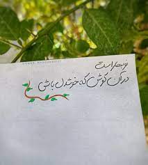 است در آن کوش که خوشدل باشی